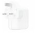 Official Apple 30W White UK Plug USB-C Fast Wall Charger - For MacBook Air 15" 2023 1