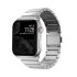 Nomad Silver Aluminum Metal Links Band - For Apple Watch Ultra 49mm 1