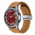Official Samsung Camel D-Buckle Hybrid Eco-Leather Band (M/L) -  For Samsung Galaxy Watch 6 1