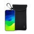 Olixar Neoprene Black Pouch with Card Slot - For iPhone 15 Pro 1