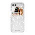 Lovecases White Stars & Moon Glitter Case - For Samsung Galaxy Z Flip5 1
