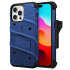 Zizo Bolt Blue Tough Case and Screen Protector -  For iPhone 15 Pro Max 1