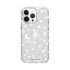 Lovecases White Stars & Moons Glitter Case - For iPhone 15 Pro Max 1