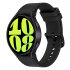 Official Samsung Black Hybrid Eco-Leather Band (S/M) - For Samsung Galaxy Watch 6 1