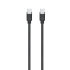 Mophie 100W Black USB-C to USB-C 2m Charging Cable 1