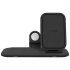 Mophie Black 3-in-1 15W Qi Wireless Charger Stand 1