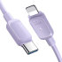 Joyroom Purple 1.2m USB-C to Lightning Charge and Sync Cable 1
