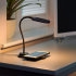 Auraglow Flexible Lamp With 10W Qi Wireless Charger - Black 1
