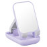 Baseus Purple Universal Folding Phone Stand & Holder With Mirror 1