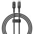 Baseus 20W USB-C to Lightning Unbreakable Braided Charge and Sync Cable 1