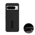 Olixar Black Eco-Leather Stand Case - For Google Pixel 8 Pro 1