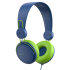 Havit Blue & Green Wired On-Ear Headphones 1