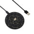 iFrogz 10W Black Geometric Qi Wireless Charger Pad 1