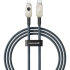 Baseus 20W USB-C to Lightning Unbreakable Braided Charge and Sync Cable - White 1