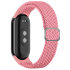 Pink Braided Fabric Strap - For Xiaomi Mi Smart Band 8 1