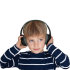 Belkin Black SoundForm Mini Wireless On-Ear Headphones For Kids 1