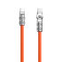 Dudao 120W 1m Orange Rotating USB-C to USB-C Cable 1