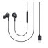 Official Samsung Black AKG Tuned USB-C Wired Earphones with Microphone - For Samsung Galaxy S23 FE 1