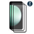 Olixar Two Pack Tempered Glass Screen Protectors - For Samsung Galaxy S23 FE 1