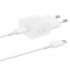 Official Samsung 25W White USB-C EU Super Fast Mains Charger with 1m USB-C Cable - For Samsung Galaxy S24 Plus 1