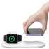 Spigen MagFit Duo Apple MagSafe & Apple Watch Charger Stand - White 1