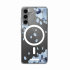 LoveCases MagSafe Blue Floral Clear Case - For Samsung Galaxy S23 FE 1
