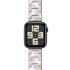 LoveCases White Resin Links Band - For Apple Watch SE 2023 44mm 1