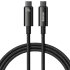Baseus 240W USB-C to USB-C Fast Charge and Sync Braided Cable - 3m 1