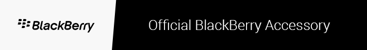Official BlackBerry Motion Hard Shell Case Cover - Dark Grey