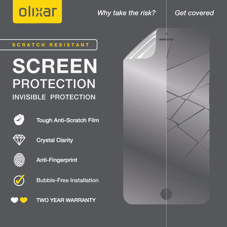 Olixar Wiko Lenny 2 Screen Protector 2-in-1 Pack