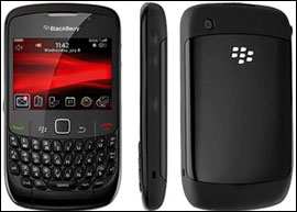 Blackberry 8520 at all angles