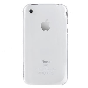Coque iPhone 3GS / 3G SwitchEasy NUDE - Transparente (arrière)
