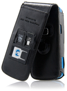 Capdase Classic Leather Flip Case for Nokia Nokia 5320