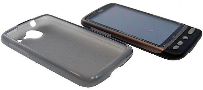 FlexiShield Skin Case  für HTC Desire schwarz