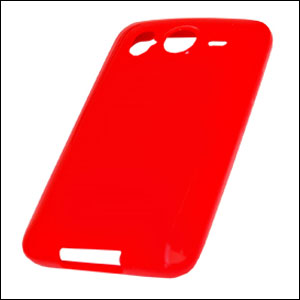 Coque Flexishield HTC Desire HD - Rouge