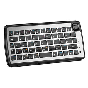 Teclado Bluetooth Dual-Connect con ratón tactil incorporado