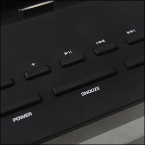 Exspect Compact Clock Radio for iPod and iPhone