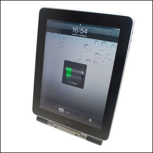 Base carga y sincronización plegable para iPad, iPhone and iPod Touch Gopod