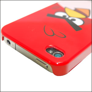 Coque iPhone 4 Angry Birds Gear4 - Red Bird - Découpe