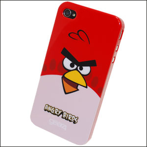 Coque iPhone 4 Angry Birds Gear4 - Red Bird - Vue d'ensemble