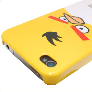 Coque iPhone 4 Angry Birds Gear4 - Yellow Bird - Découpe