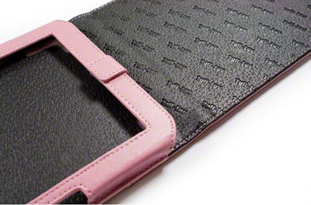 Tuff-Luv Leather case cover & stand for Amazon Kindle - Pink