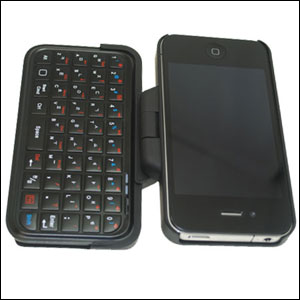 TypeTop Swivel Mini Bluetooth Keyboard for iPhone 4
