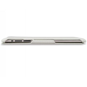 Housse iPad 2 Scosche foldIO - Carbone blanc profil