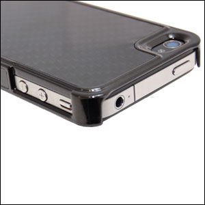Coque iPhone 4 Ion PredatorZero Carbon Fibre - Noire