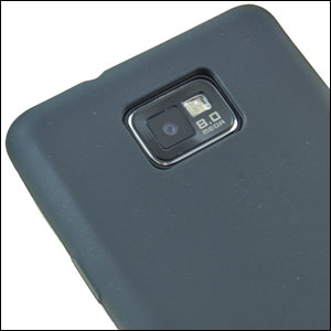 FlexiShield Skin For Samsung Galaxy S2 i9100 - Solid Black