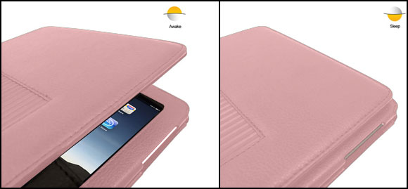 Housse iPad 2 - SD Tabletwear Advanced - Rose (détail 1)