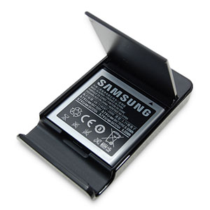 Soporte y cargador batería original para Samsung Galaxy SII i900