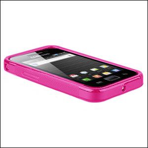 FlexiShield Wave Case For Samsung Galaxy Ace - Pink