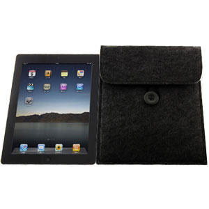 Hama Felt Case for iPad 2 / iPad - Black